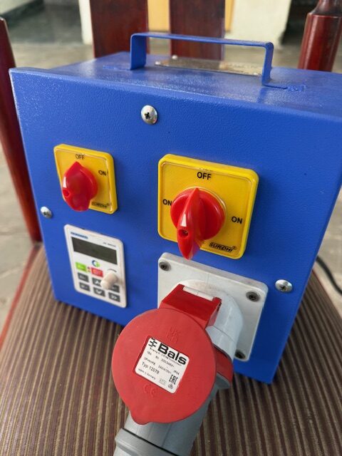 In-Situ Crankshaft Grinding Machine Control electric motor